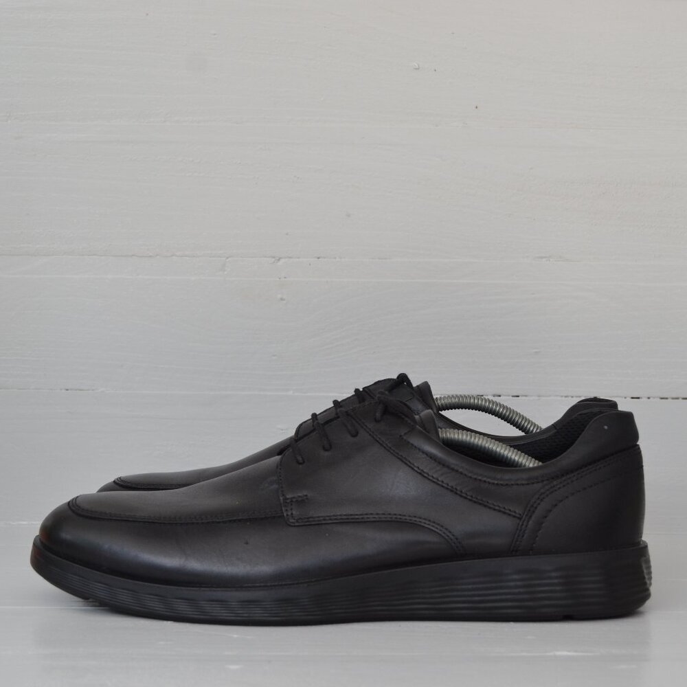 ECCO Black Dress Shoes Men's 12-12.5 (EU 46) Hybrid Lite Comfy Shoes Formal